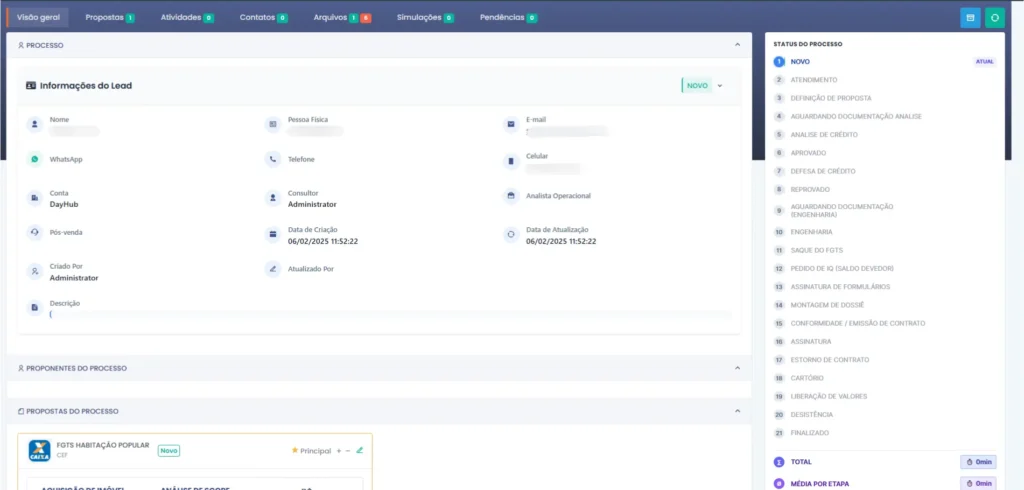Centralizar WhatsApp no CRM DayHub Correspondente Bancário