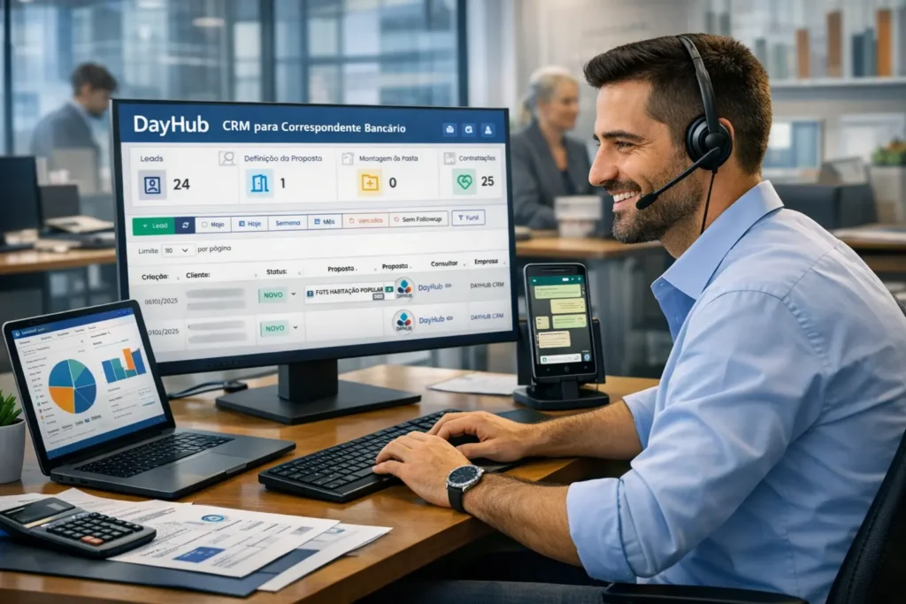 CRM com controle total da carteira