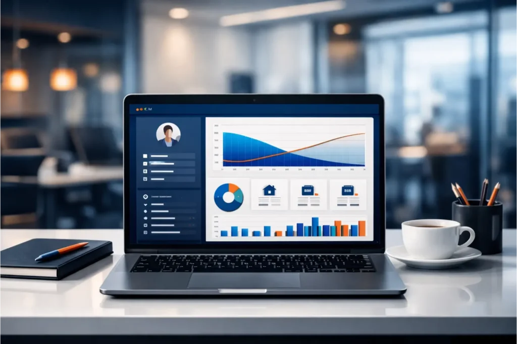 União do simulador e gestão de clientes