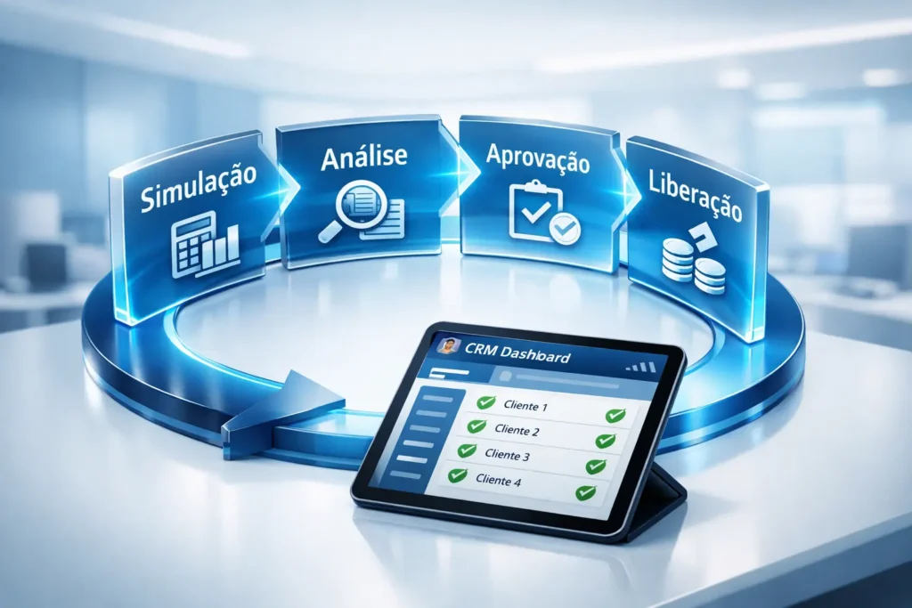 Acompanhamento do ciclo do financiamento