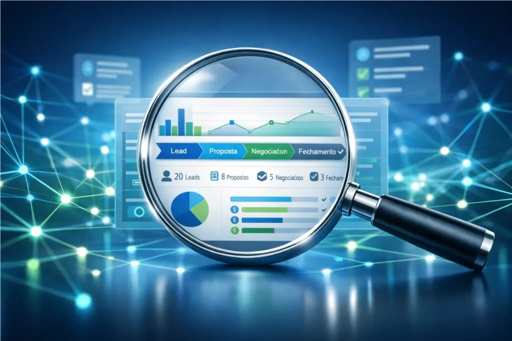 Acompanhamento claro de negociações