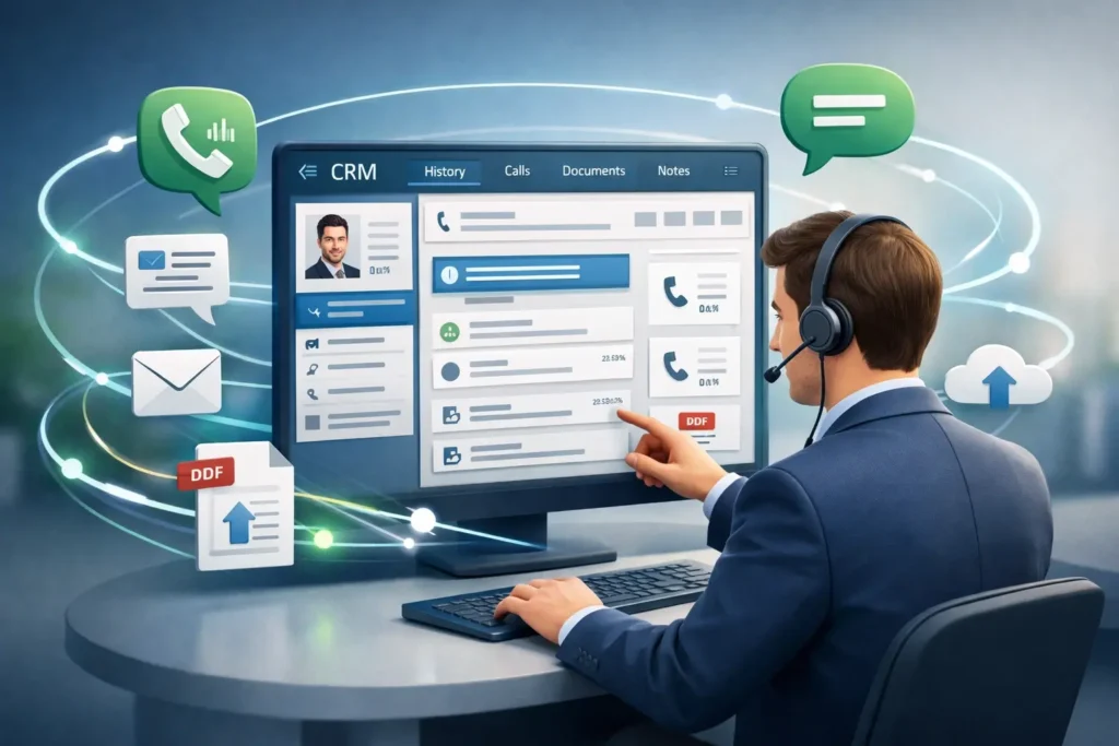 Atendimento sem perder contexto