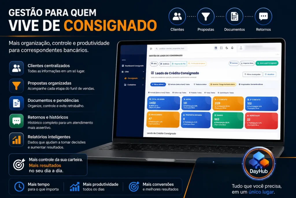 Gestão para quem vive de consignado