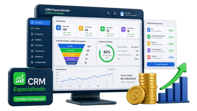 Seu consignado merece um CRM especializado Seu consignado merece um CRM especializado